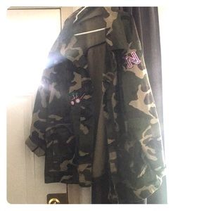 Cute camo coat